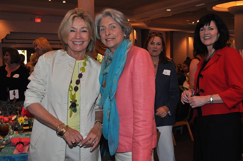 Adrienne Vittadini and Michael Saunders