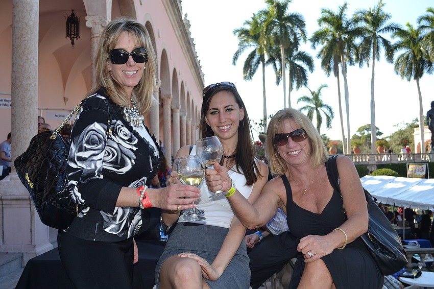 Pilar Von Lazar, Danielle Benford and Barbara Whitmore