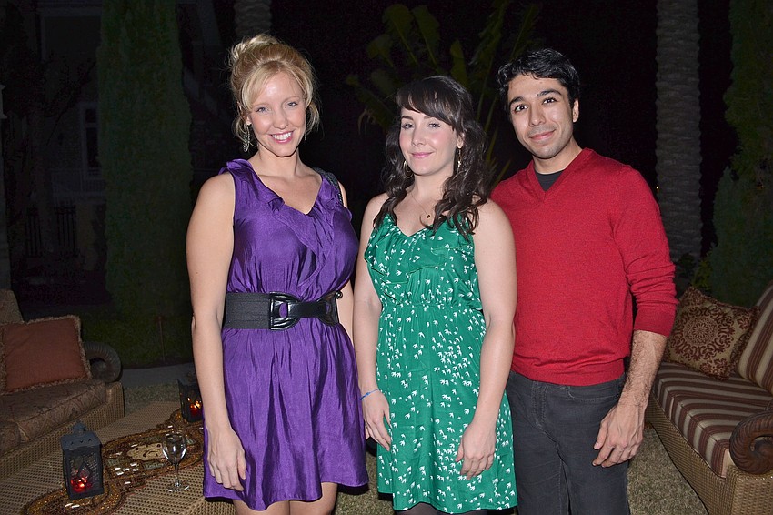 Summer Dawn Wallace, Ashley Scallon and Luke Bartholomew