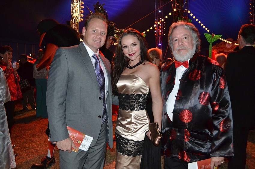 Nik and Erendira Wallenda with Bob Collins