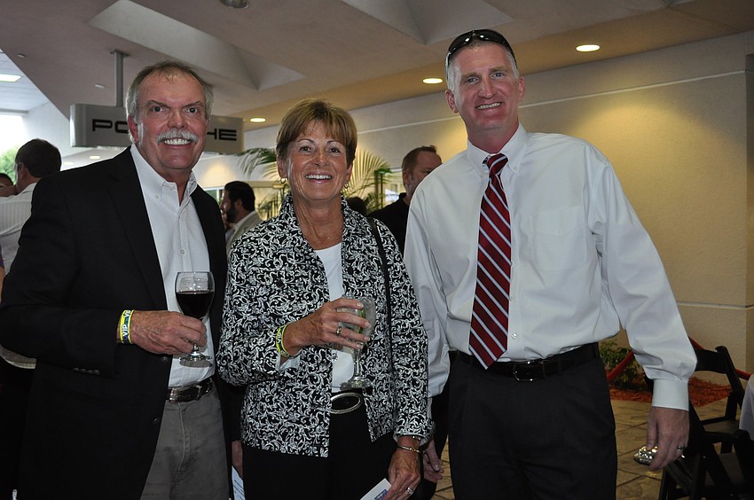 Marshall and Nancy White with Bill Edmond