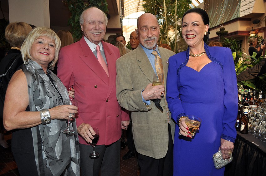 Nora White, Charles Jennings, D.R. Zacconne and Helouisa Jennings