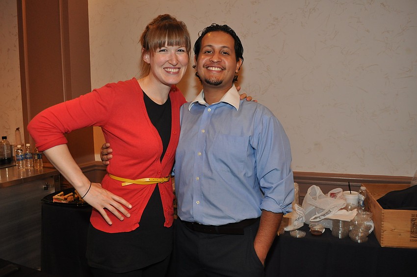 Kimberly Wiczer and Alex Guevara