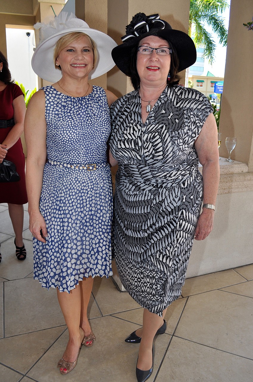 Chairwoman Susan Wilcox and Denise Williams