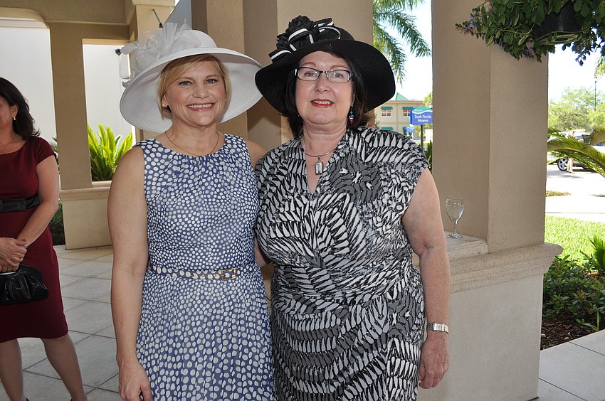 Chairwoman Susan Wilcox and Denise Williams
