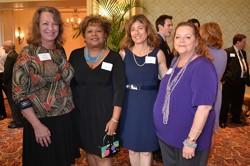 Candace Williams, Aundria Castleberry, Linda Sloan and Beverly Beishline