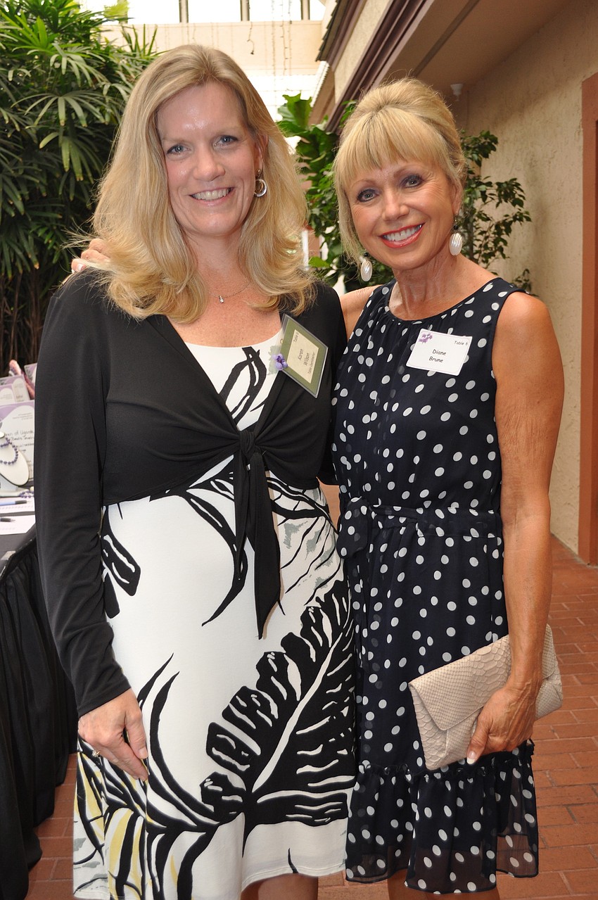 Karen Wilson and Diane Brune