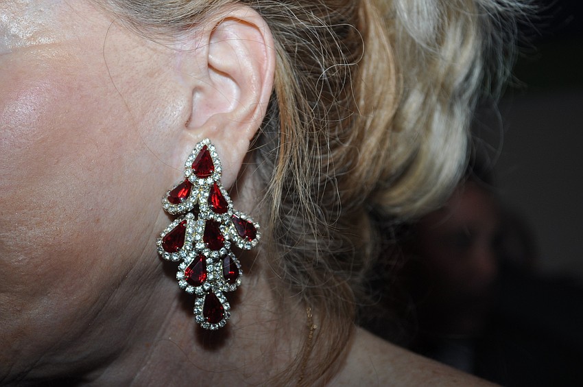 Margaret Wise wore a lovely pair of earrings.