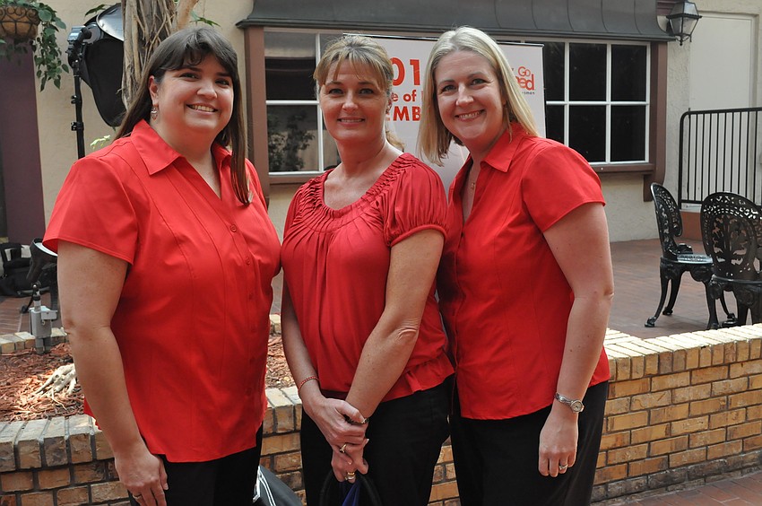 April Wojcik, Lisa Sanchez and Lauren Enger
