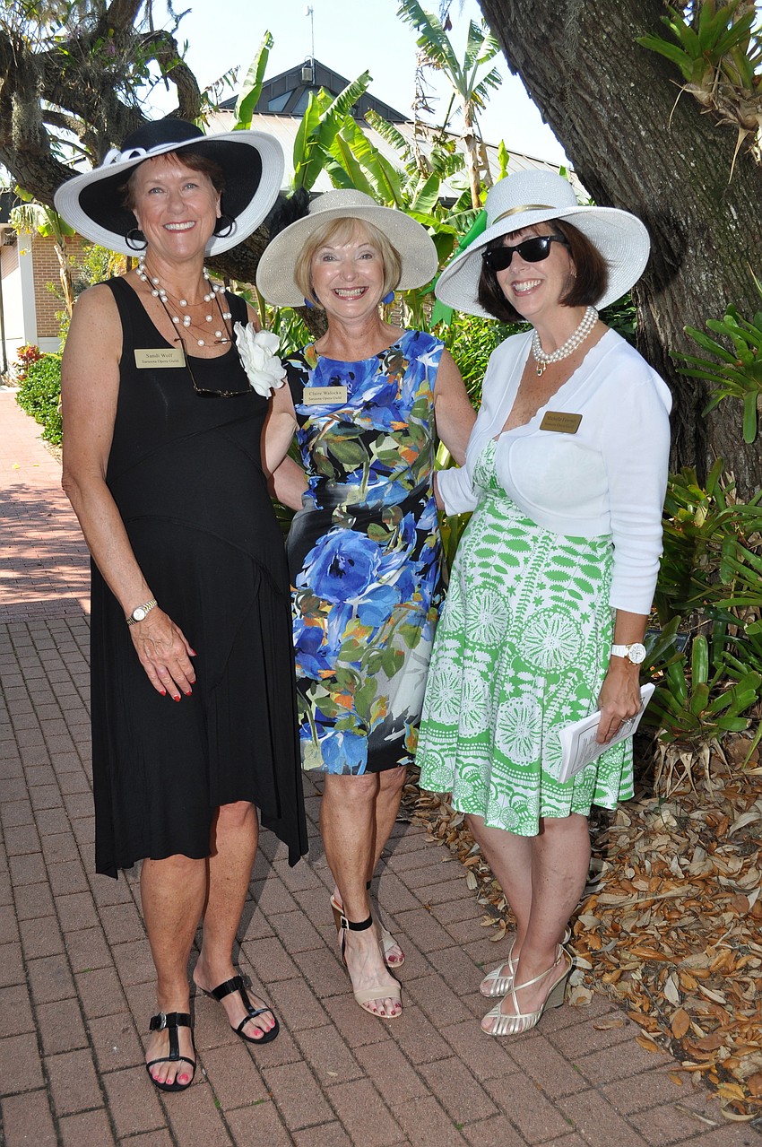 Sandi Wolf, Clair Walocka and Michelle Fournet