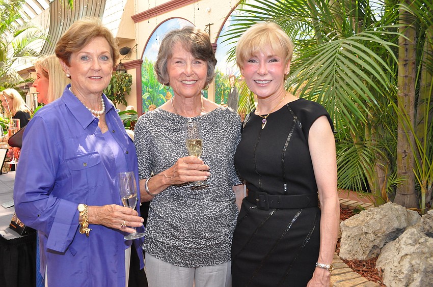 Margaret Woods, Dolores Eichhorn and Dr. Holly Barbour