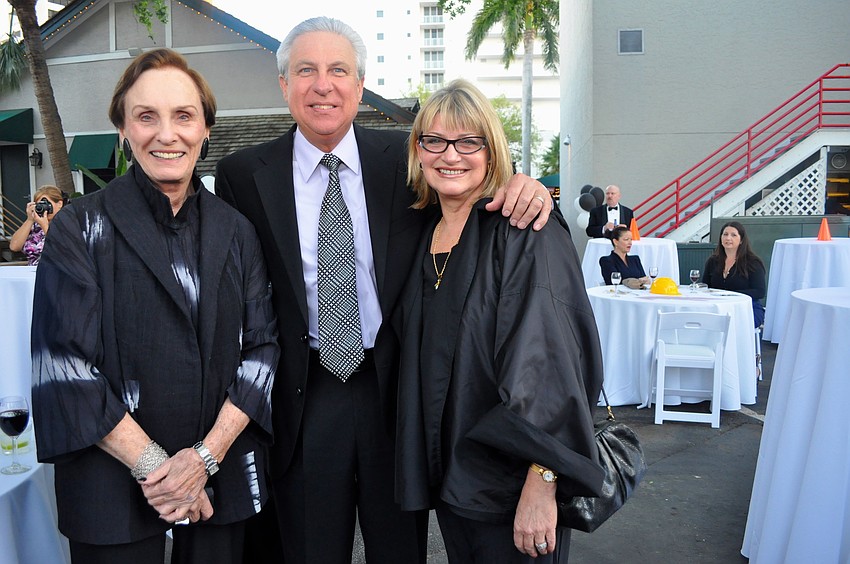 Sally Yanowitz, Tom Ross and Sally Trout Ross