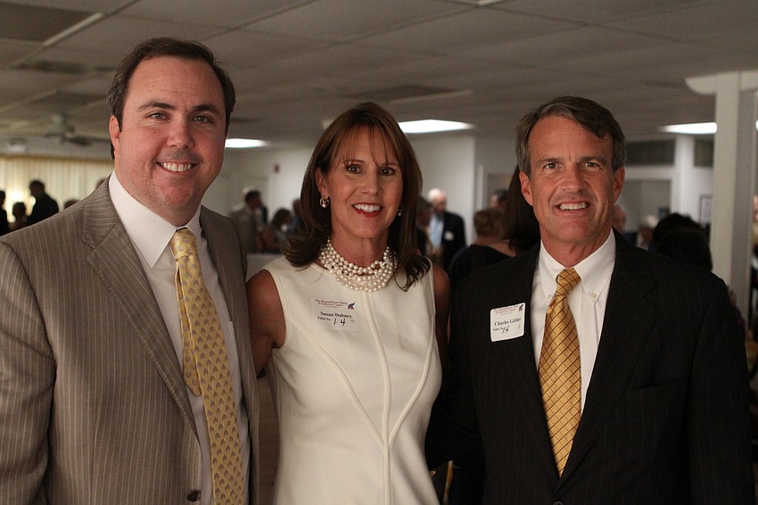 Joe Gruters, Susan Dabney and Charles Githler
