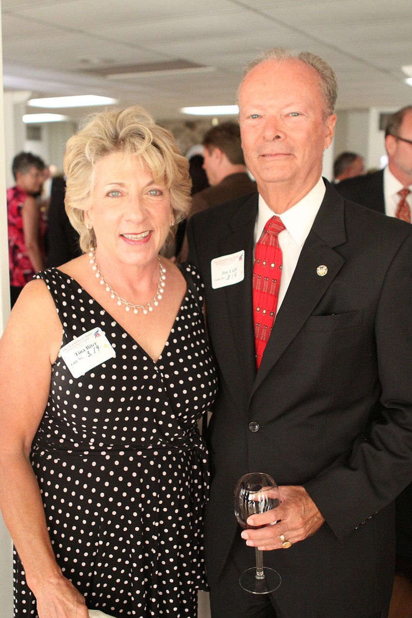 Tina Biter and Jim Luff