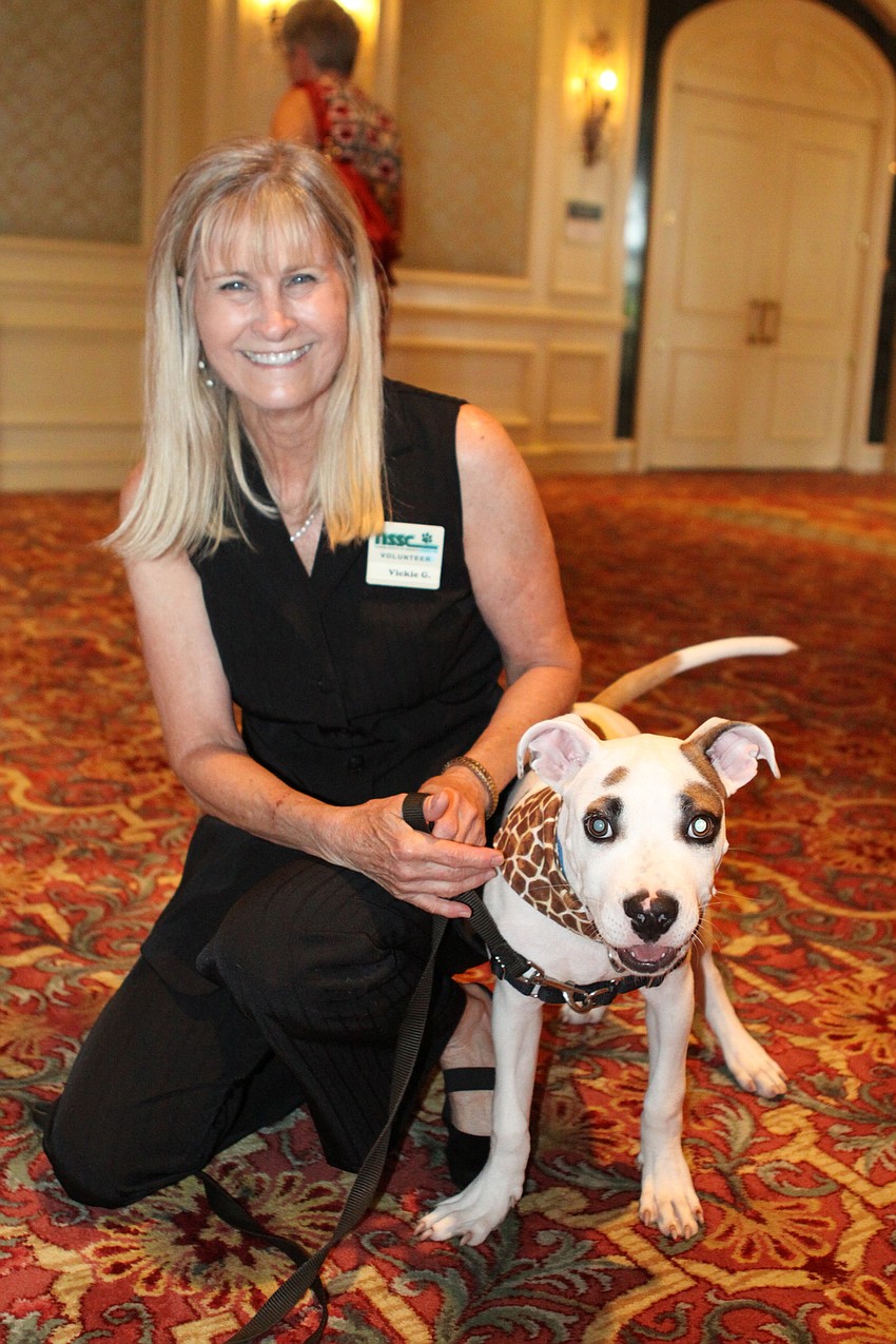 Vickie Gosvenor with Duke