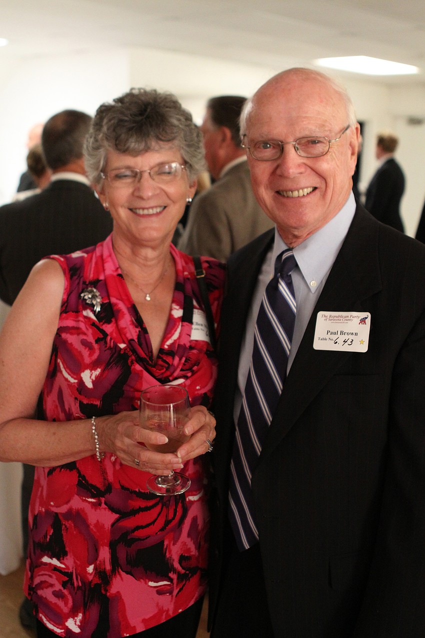 Ellen McCarville and Paul Brown