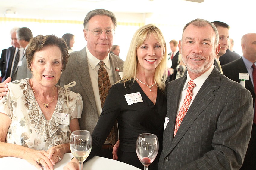 Cheryl and Frank Miller with Sharon and John Gresham