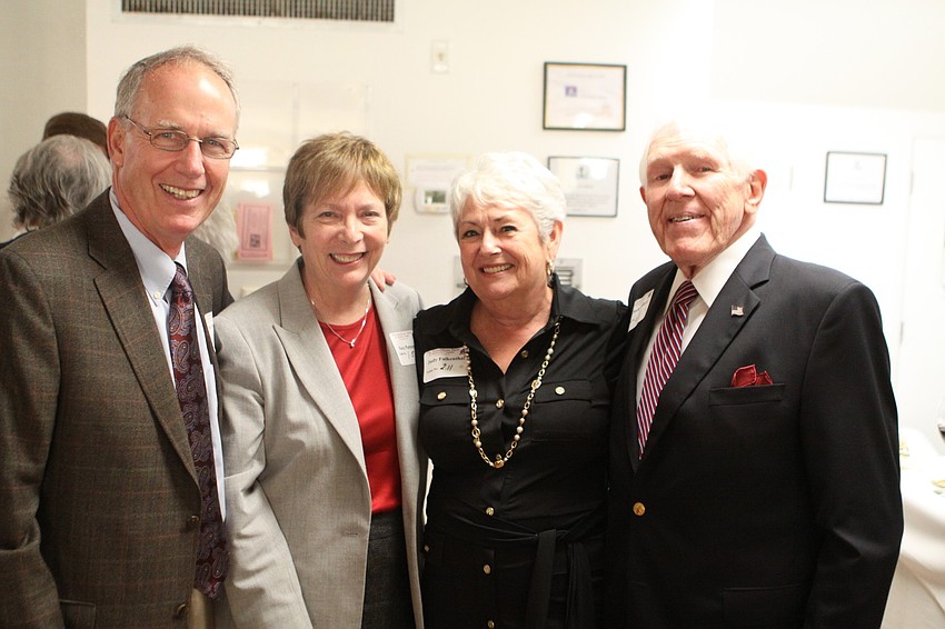 John and Nora Patterson with Judy Falkenthal and Chuck Volkert