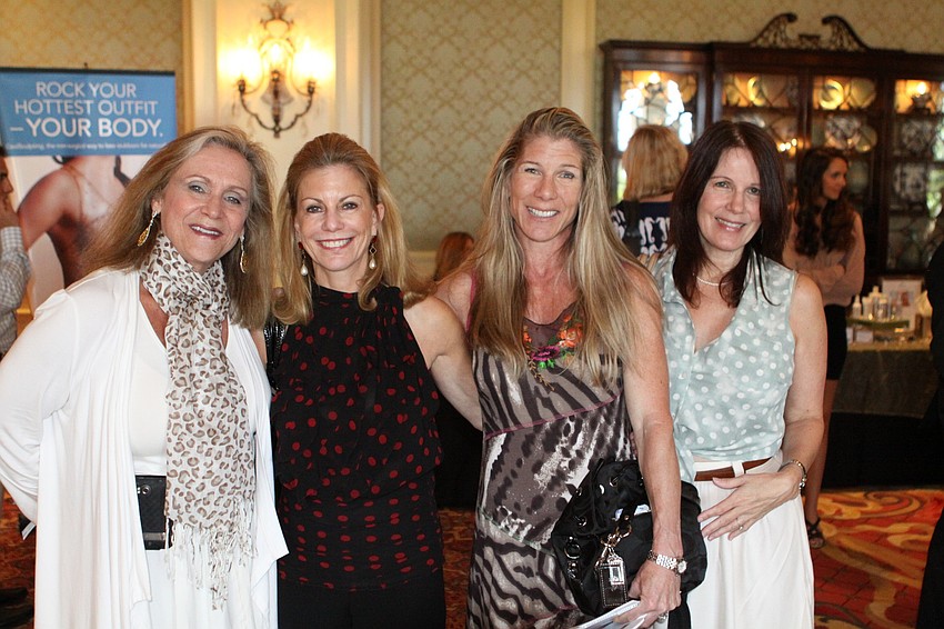 Lee Rugh, Jackie Dickinson, Liz Logan and Charlene Russell