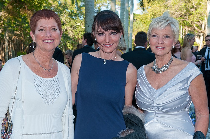 Gwen McKenzie, Dr. Anne Chauvet and Alex Quarles