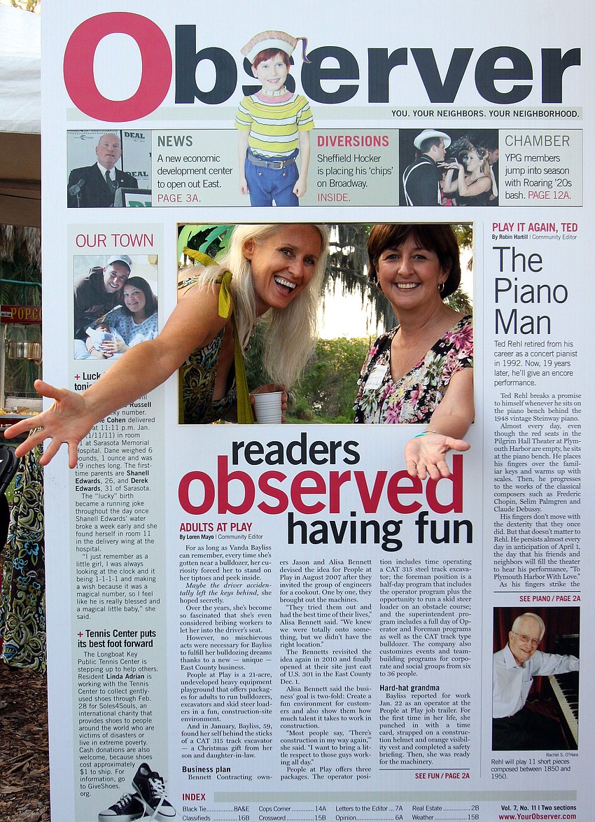 Dru Greene and Lou Davis