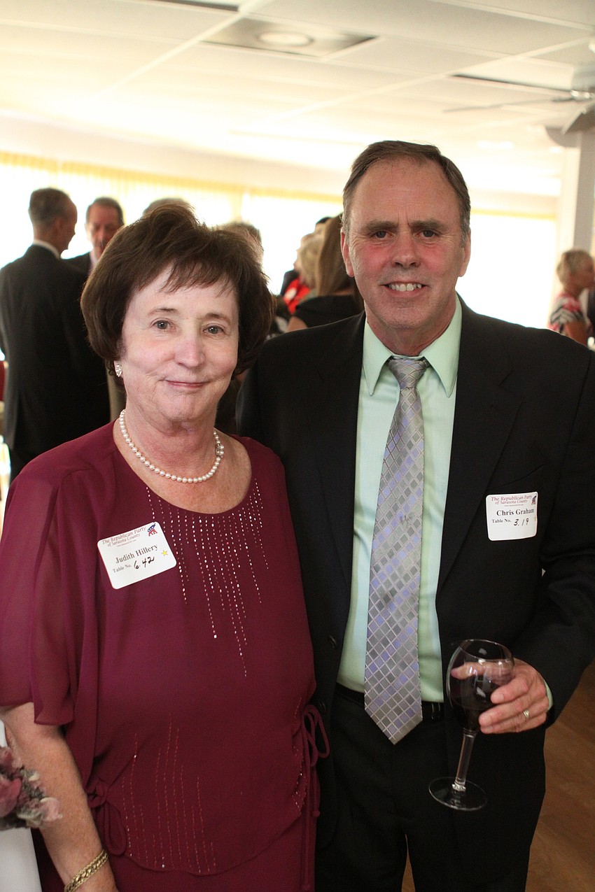 Judith Hillery and Chris Graham