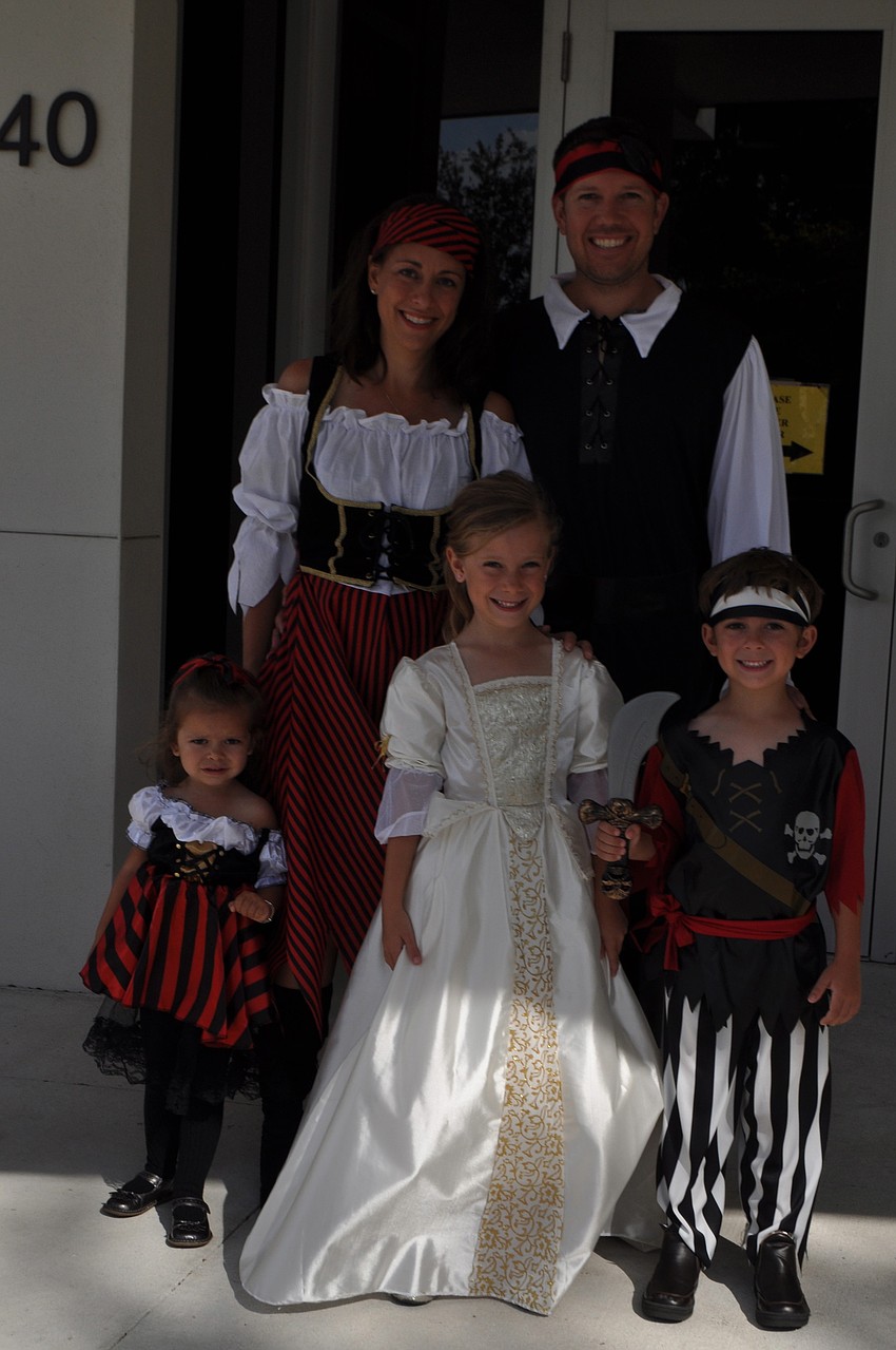 Madelyn, Bjorn and Thomas Svenson