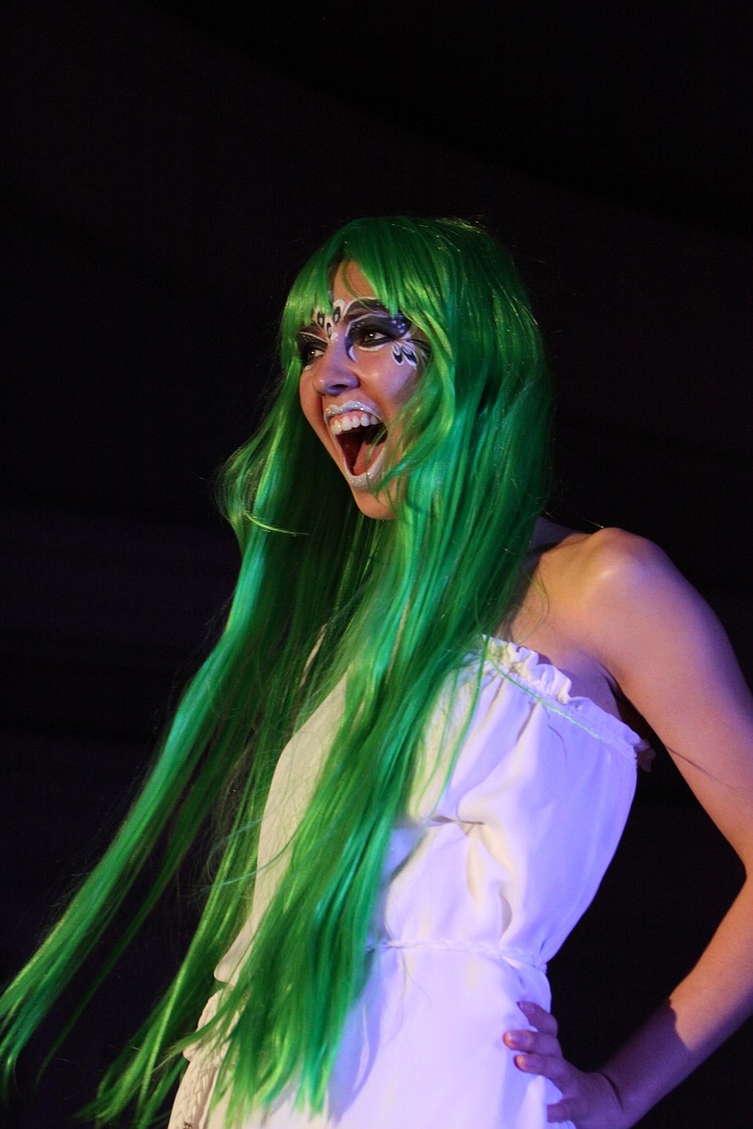 Models walked the runway in fashions by Shore, Banana Republic, Cache, Gap Kids, Martin Freeman and Sarasota Bride.