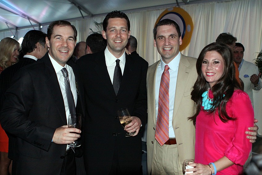 Scott Drew, Bryce Drew, Steve Prohm and Katie Ross