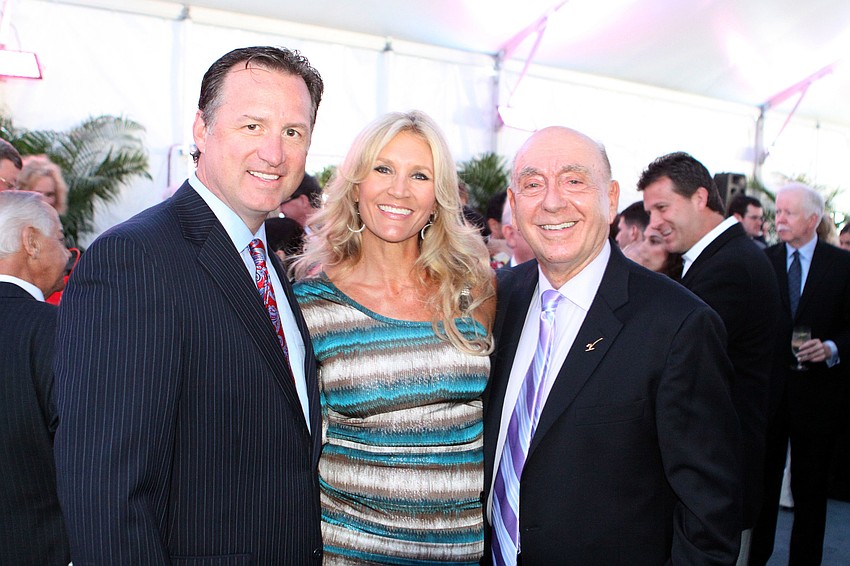 Mark and Elizabeth Gottfried with Dick Vitale