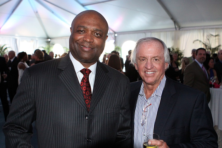 Leonard Hamilton and Mike Conway