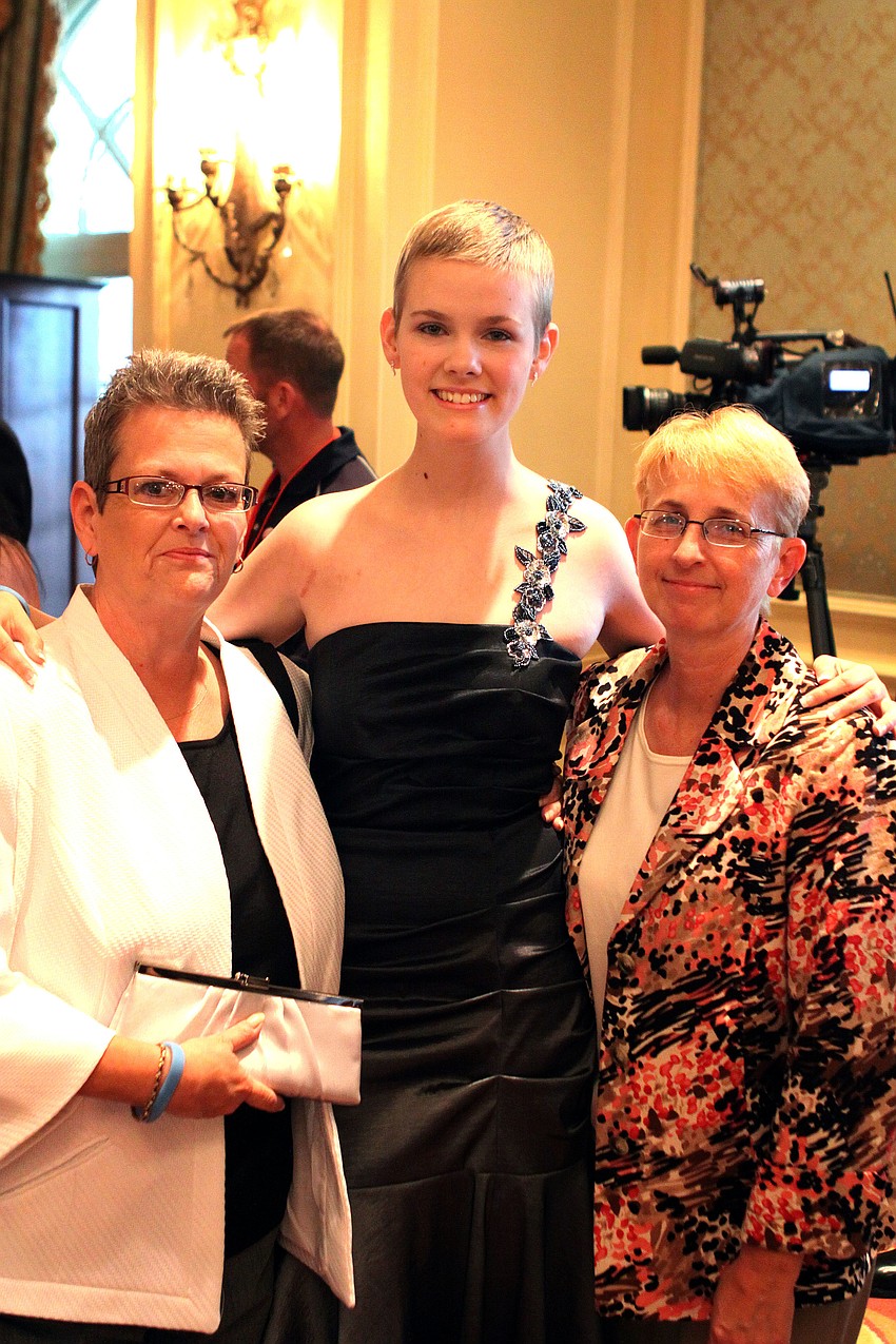 Cindi Krueger, Ashley Krueger and Pat Myers