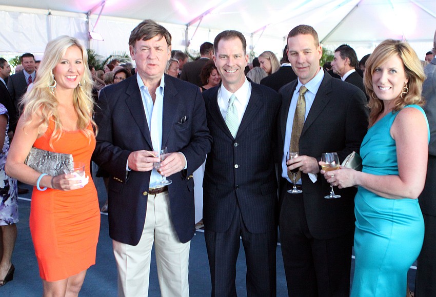 Lea Miller, Dick Weiss, Danny Gavitt and Vince and Liz Nicastro