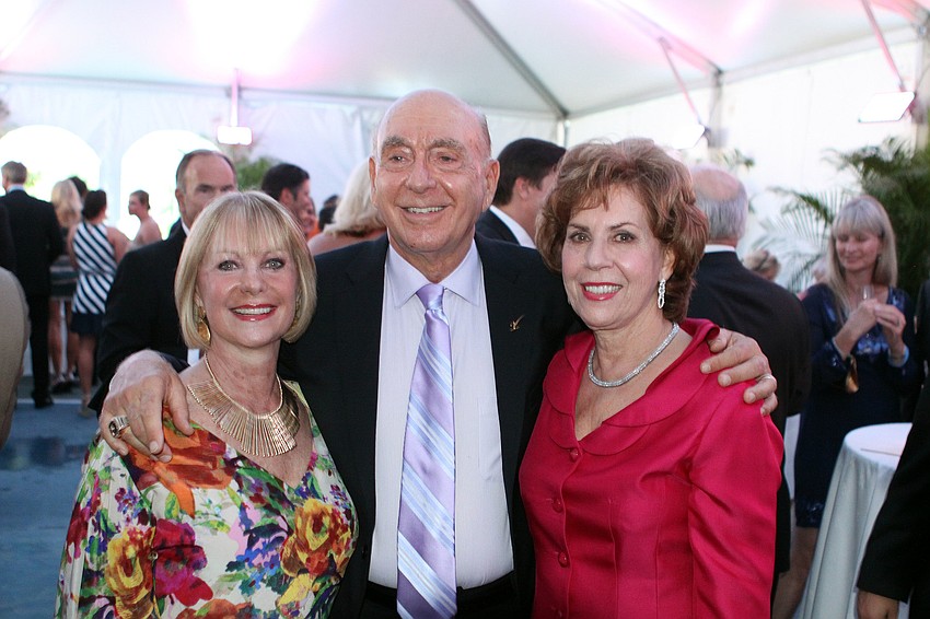 Pam Valvano with Dick and Lorraine Vitale