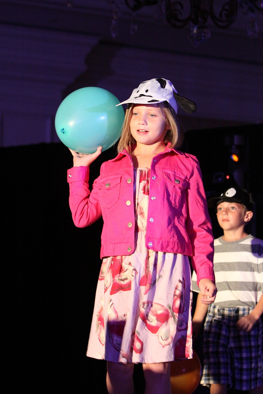 Models walked the runway in fashions by Shore, Banana Republic, Cache, Gap Kids, Martin Freeman and Sarasota Bride.