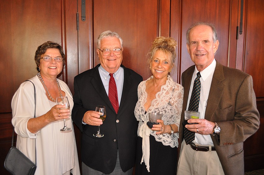 Susan and Alan Kennedy with Dr. Mary Davenport and Sanford Goldman