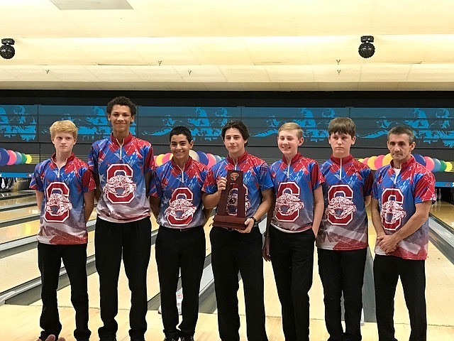 The Seabreeze bowling team captured the district title over Mainland to advance to the state tournament. Photo courtesy of Jack Bailey