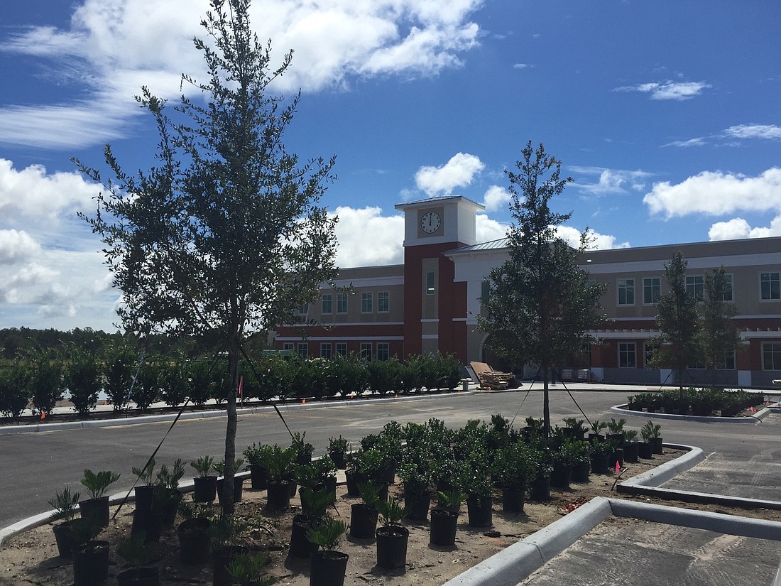 Palm Coast's new City Hall is almost ready to open. (Photo by Brian McMillan.)