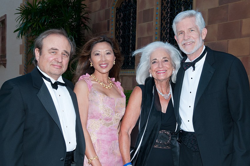 Dr. Fritz and Ping Faulhaber with Graci and Dennis McGillicuddy