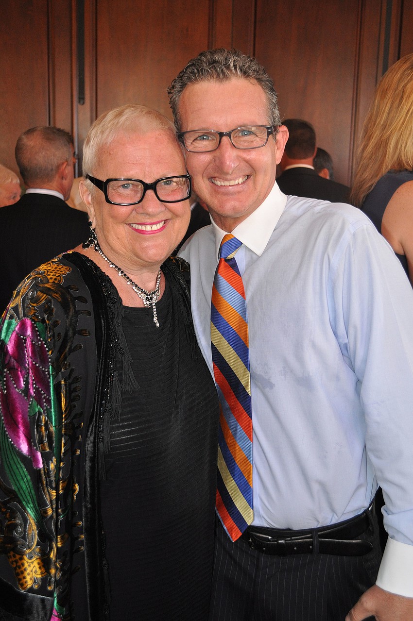 Rev. Karen Wolfson and Michael Martin