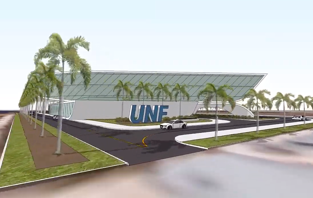 UNF's MedNex facility is proposed for Palm Coast Town Center. Courtesy rendering