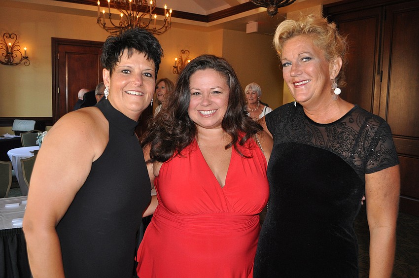 Pauline Parrish, Cathy Wilson and Sue Westcott