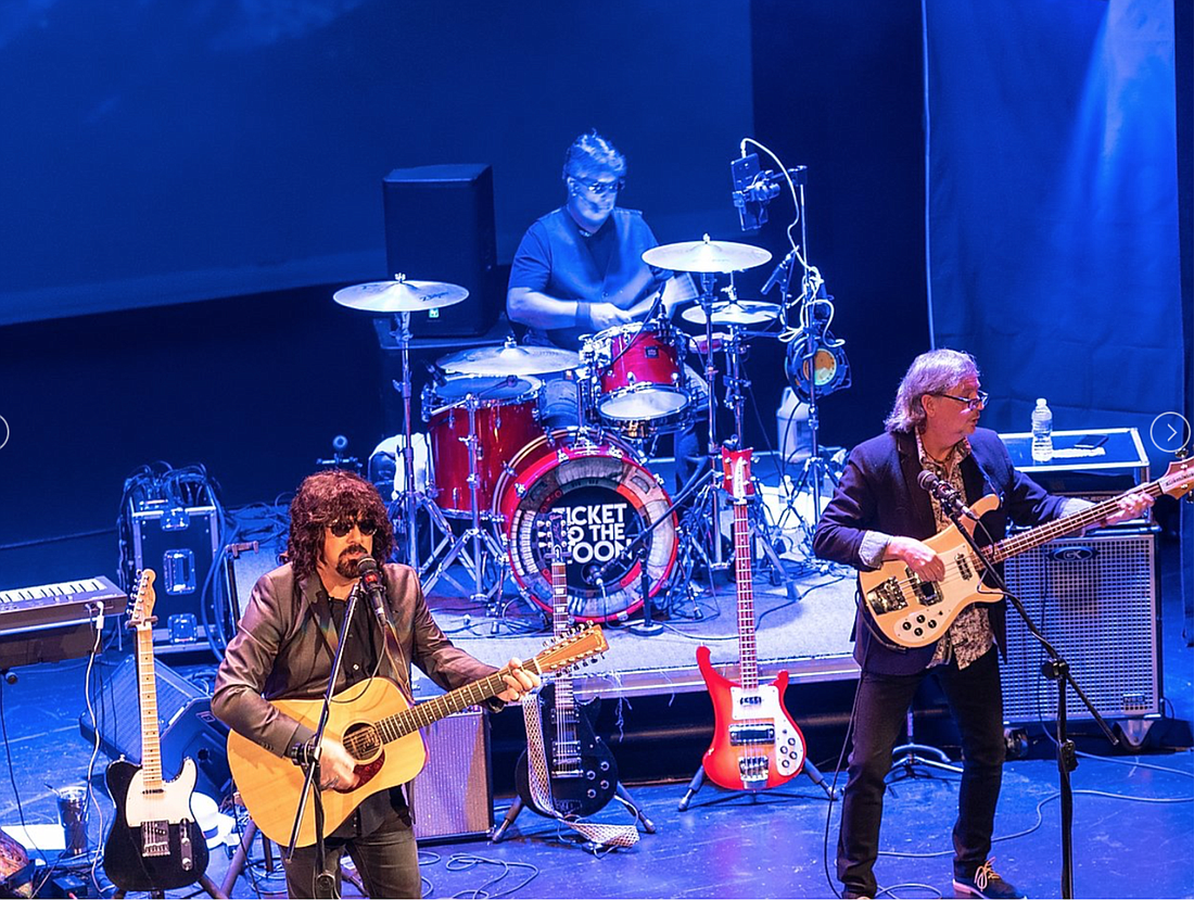 Ticket to the Moon, a tribute band that plays music by Electric Light Orchestra, is now scheduled to play Oct. 17, in Flagler County. Courtesy photo
