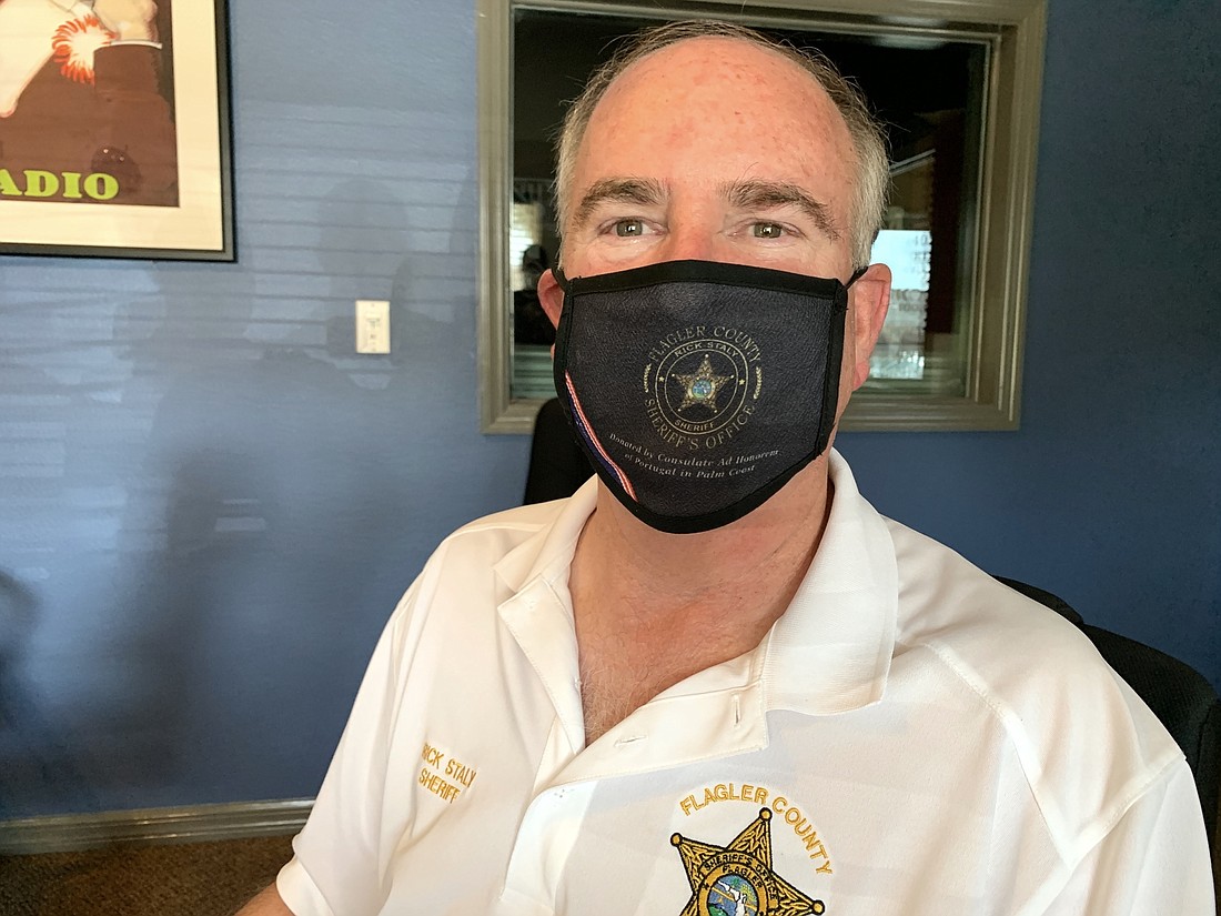 Sheriff Rick Staly is opposed to a mask mandate. He said it's unenforceable and potentially unconstitutional. Photo by Brian McMillan