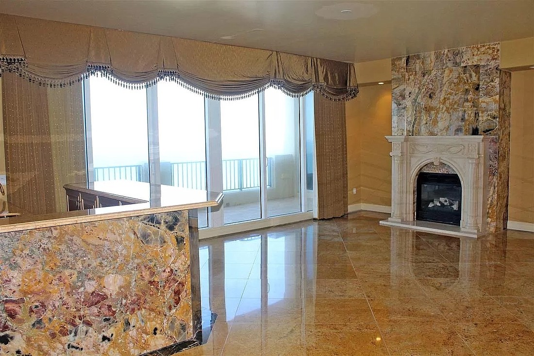 The top transaction was a four-bedroom, oceanfront condo. Courtesy photo