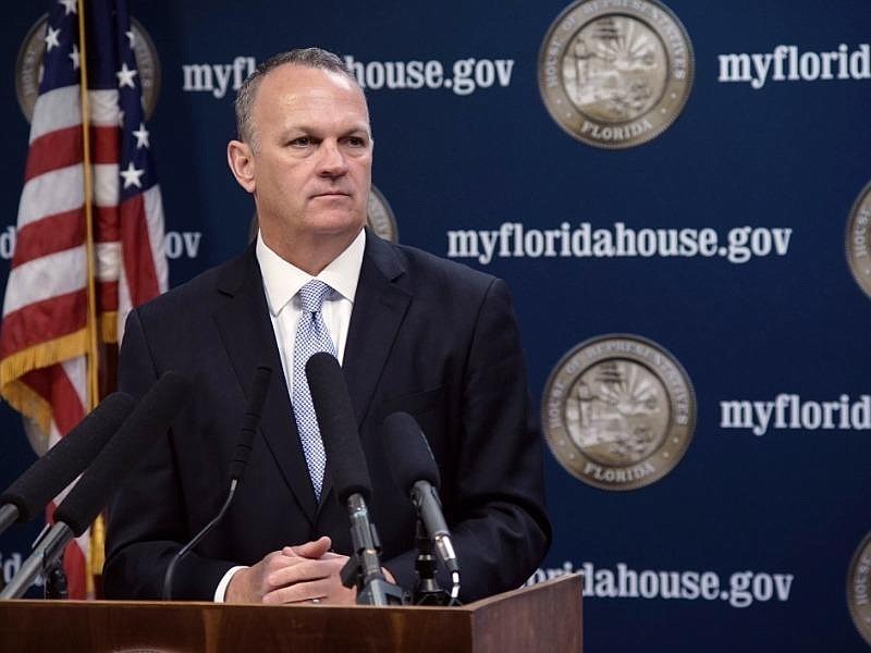 Education Commissioner Richard Corcoran ordered schools to reopen in August. News Service photo