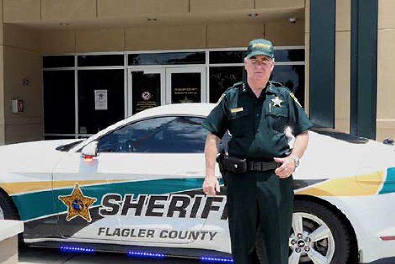 Flagler County Sheriff Rick Staly. Photo courtesy of the FCSO