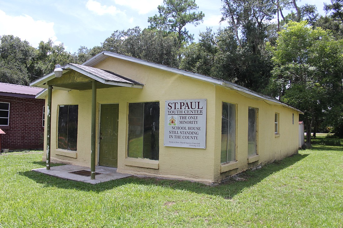 The Espanola Schoolhouse is the last standing one-room schoolhouse in Flagler County. Photos by Randy Jaye