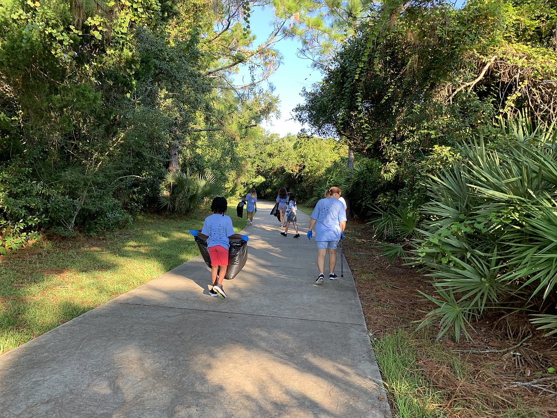 The 2019 Intracoastal Waterway Cleanup. Photo courtesy of the city of Palm Coast