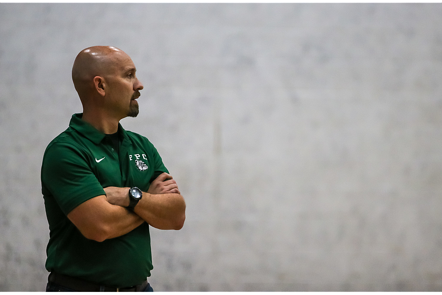FPC Volleyball Coach Trent Schake. File photo